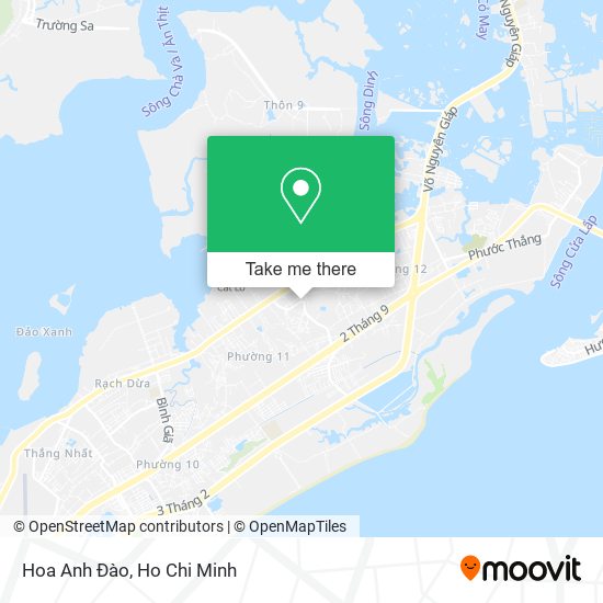 Hoa Anh Đào map
