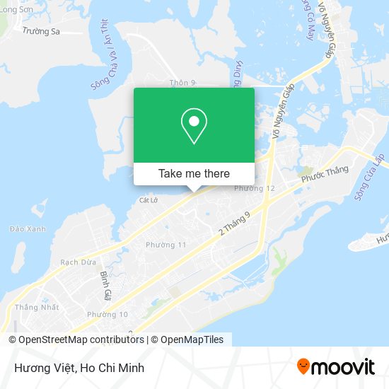 Hương Việt map
