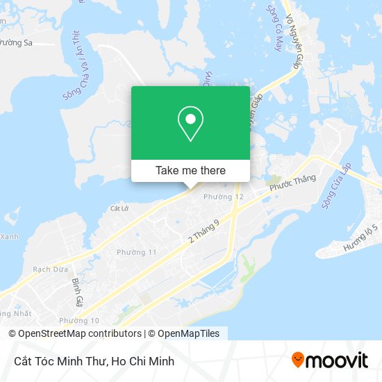 Cắt Tóc Minh Thư map
