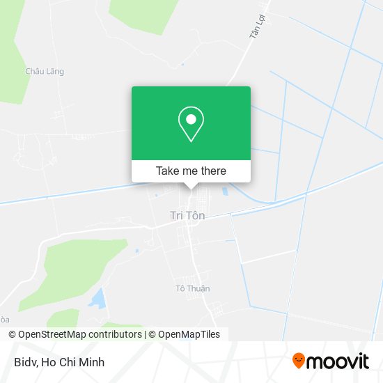 Bidv map