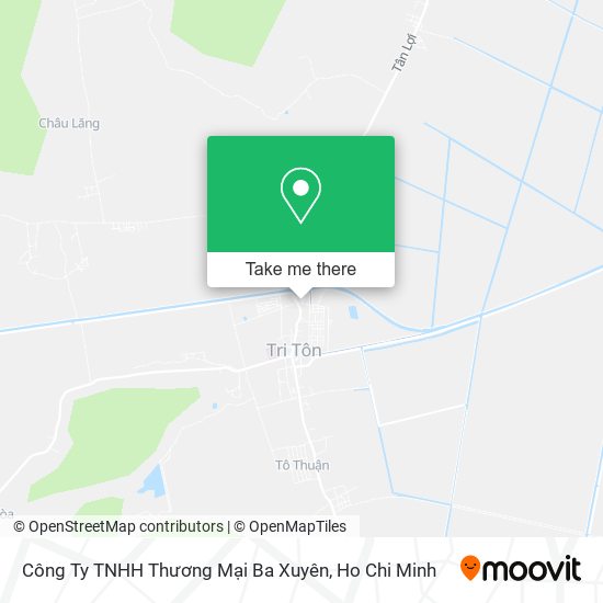 Công Ty TNHH Thương Mại Ba Xuyên map