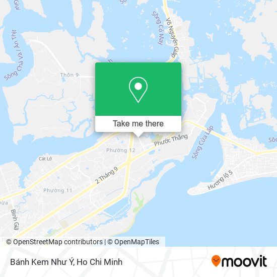 Bánh Kem Như Ý map