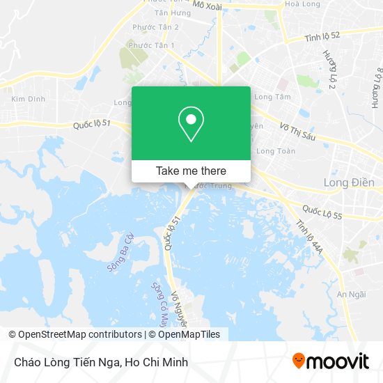 Cháo Lòng Tiến Nga map