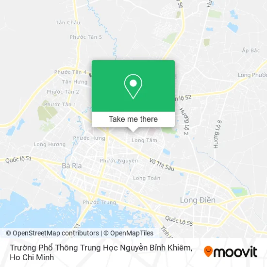 Trường Phổ Thông Trung Học Nguyễn Bỉnh Khiêm map