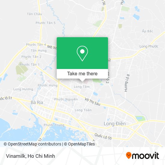 Vinamilk map