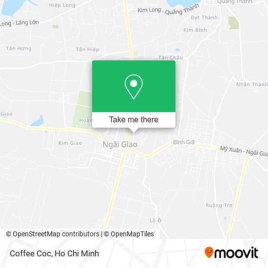Coffee Coc map