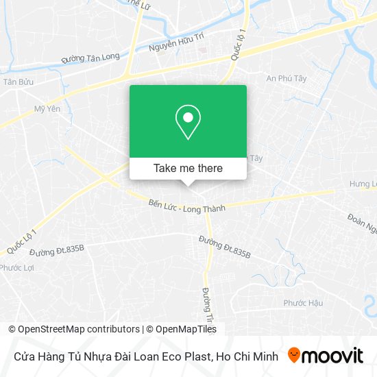 Cửa Hàng Tủ Nhựa Đài Loan Eco Plast map