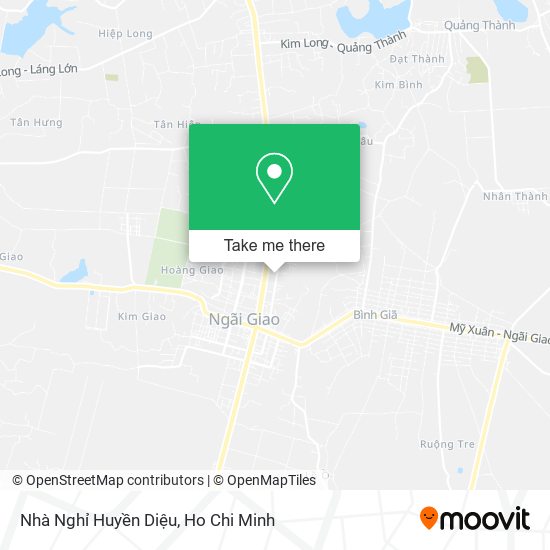 Nhà Nghỉ Huyền Diệu map