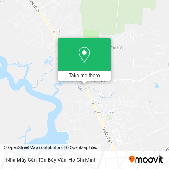 Nhà Máy Cán Tôn Bảy Vân map