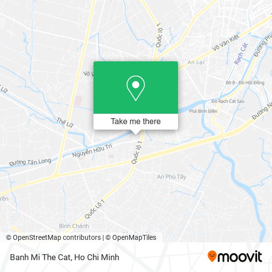 Banh Mi The Cat map