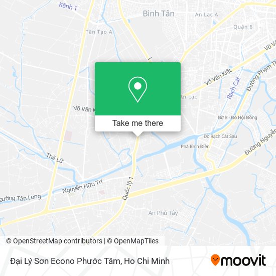 Đại Lý Sơn Econo Phước Tâm map