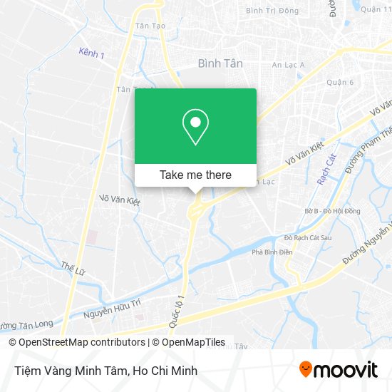 Tiệm Vàng Minh Tâm map