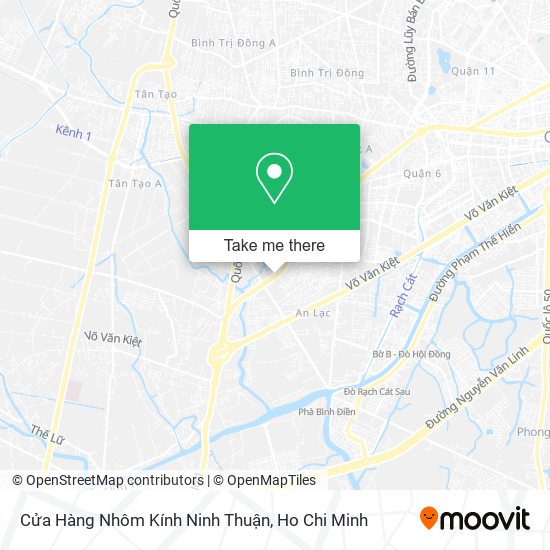 Cửa Hàng Nhôm Kính Ninh Thuận map