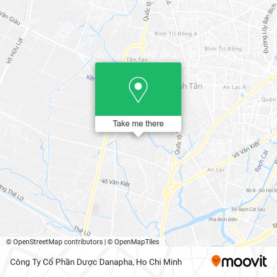 Công Ty Cổ Phần Dược Danapha map