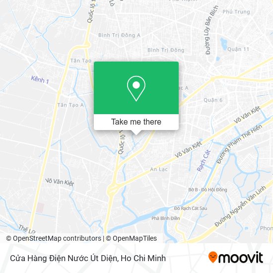 Cửa Hàng Điện Nước Út Diện map