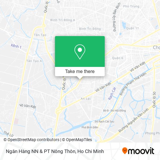 Ngân Hàng NN & PT Nông Thôn map