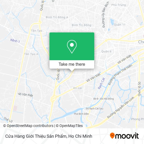 Cửa Hàng Giới Thiệu Sản Phẩm map