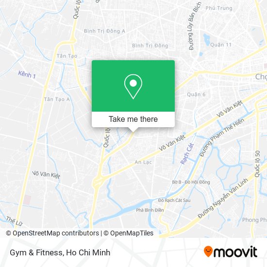 Gym & Fitness map