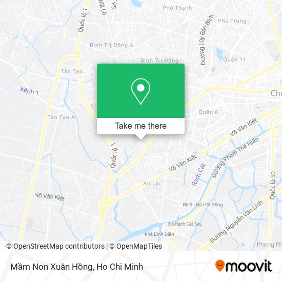 Mầm Non Xuân Hồng map