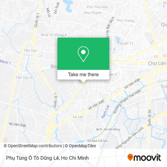 Phụ Tùng Ô Tô Dũng Lê map