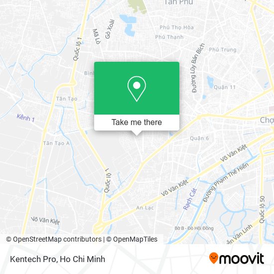 Kentech Pro map