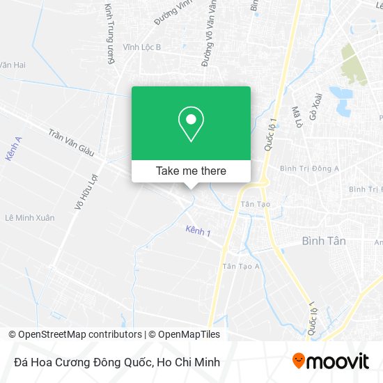 Đá Hoa Cương Đông Quốc map