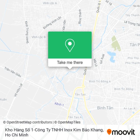 Kho Hàng Số 1-Công Ty TNHH Inox Kim Bảo Khang map