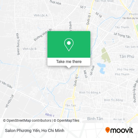 Salon Phương Yến map