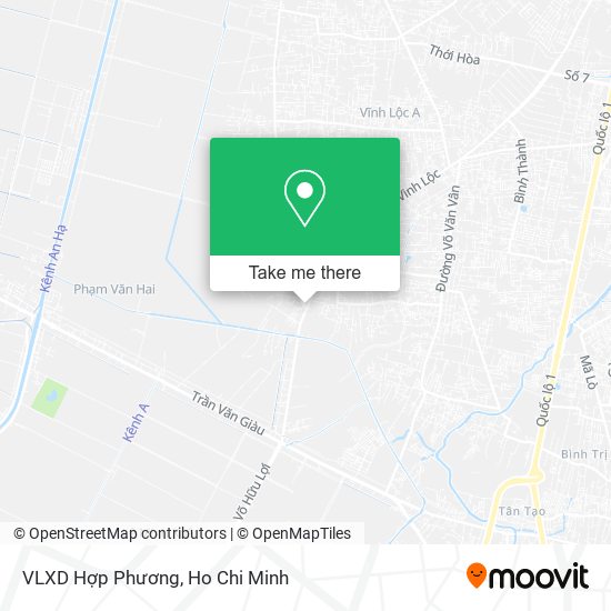 VLXD Hợp Phương map