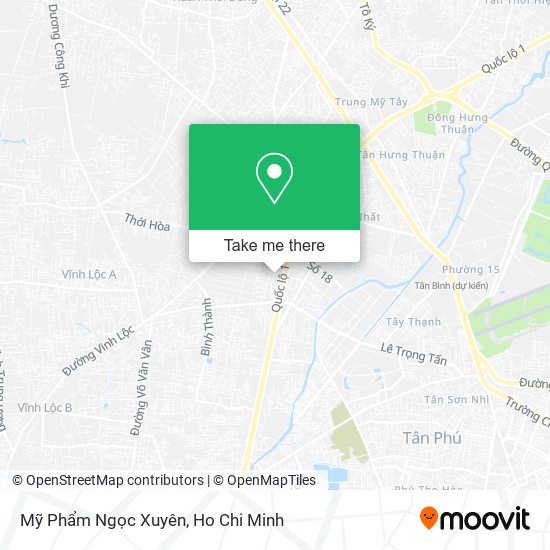 Mỹ Phẩm Ngọc Xuyên map