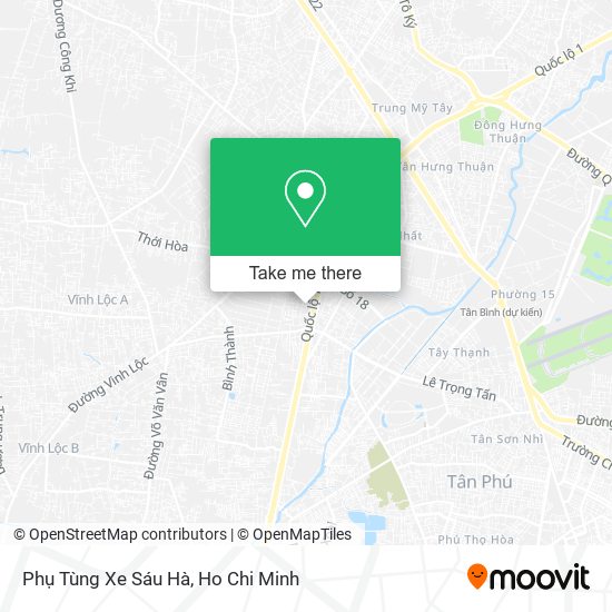 Phụ Tùng Xe Sáu Hà map