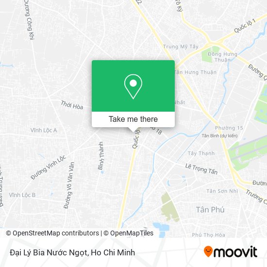 Đại Lý Bia Nước Ngọt map