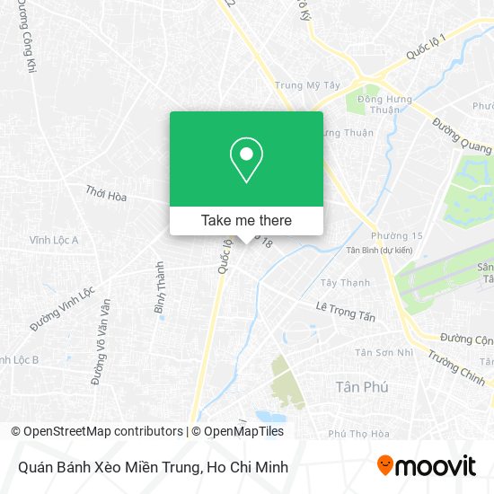 Quán Bánh Xèo Miền Trung map