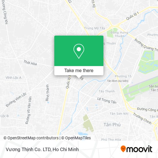 Vương Thịnh Co. LTD map