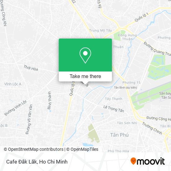 Cafe Đắk Lắk map