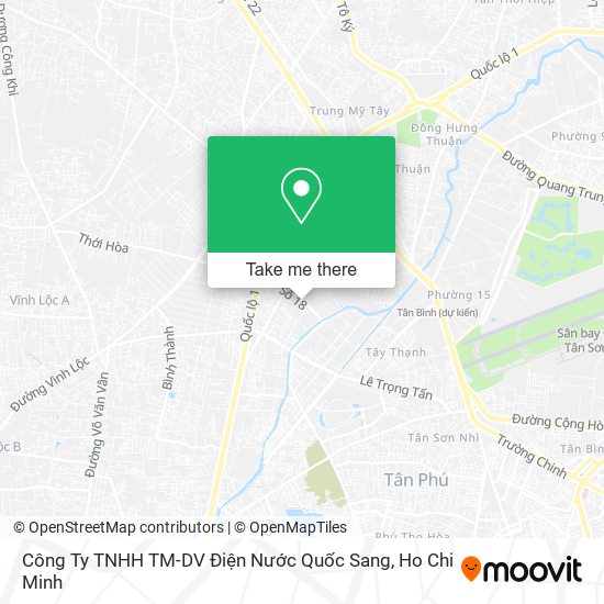 Công Ty TNHH TM-DV Điện Nước Quốc Sang map