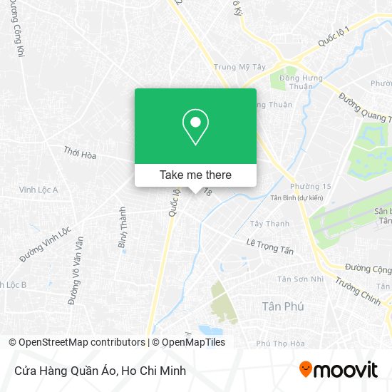 Cửa Hàng Quần Áo map
