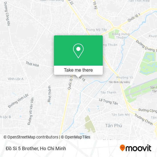 Đồ Si 5 Brother map