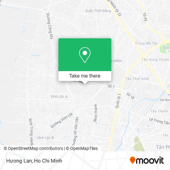 Hương Lan map