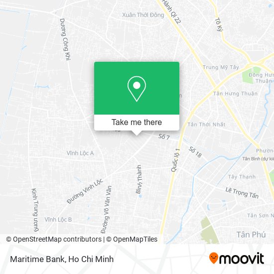 Maritime Bank map