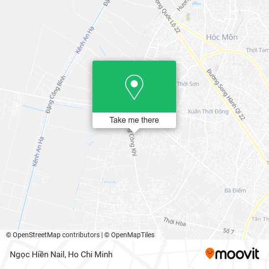 Ngọc Hiền Nail map