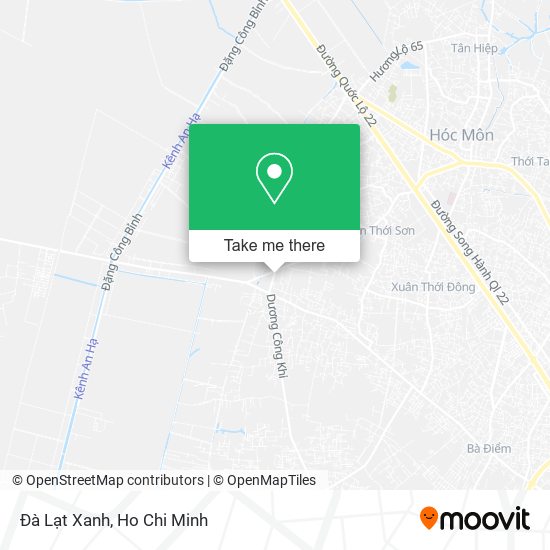 Đà Lạt Xanh map