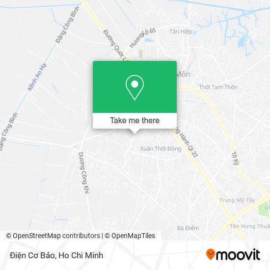 Điện Cơ Bảo map