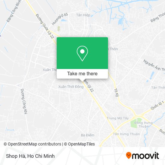 Shop Hà map