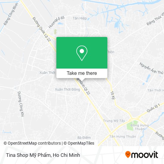 Tina Shop Mỹ Phẩm map