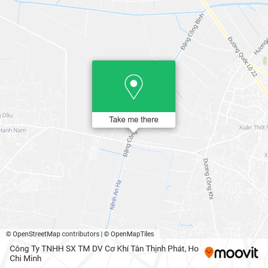 Công Ty TNHH SX TM DV Cơ Khí Tân Thịnh Phát map