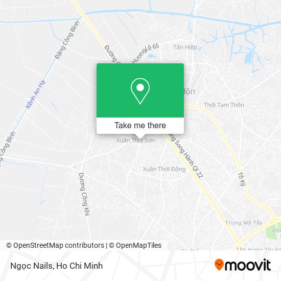 Ngọc Nails map