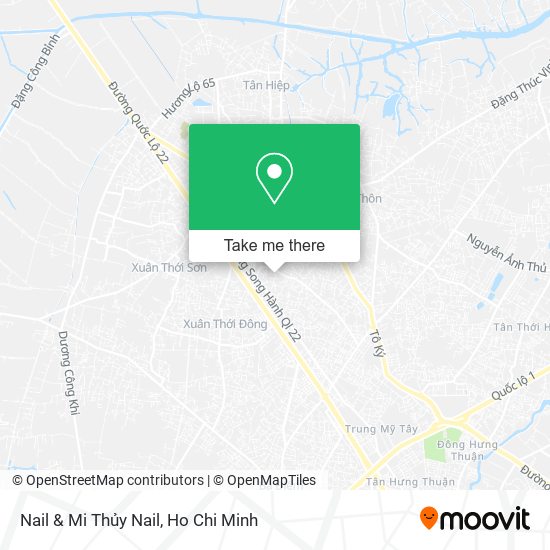 Nail & Mi Thủy Nail map