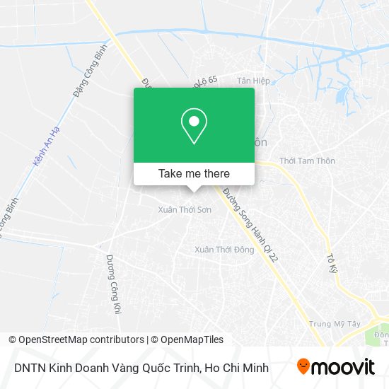 DNTN Kinh Doanh Vàng Quốc Trinh map