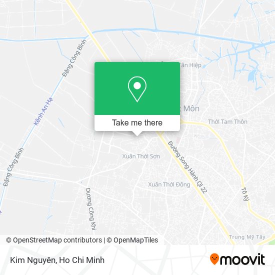 Kim Nguyên map